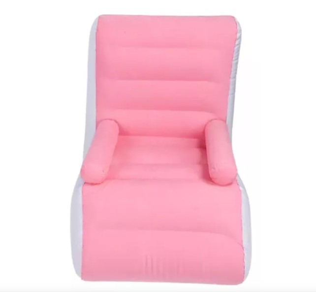 Silla Inflable Ergonómico ROSADO
